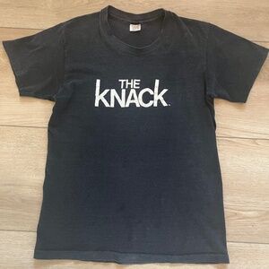 Vintage 70s The Knack Capitol Records Promo T-Shirt Hanes Old Stock Size S